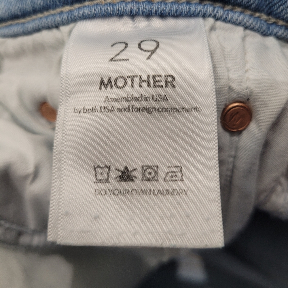 MOTHER the Tripper Flood limited edition Light wash jeans - Picture 10 of 11
